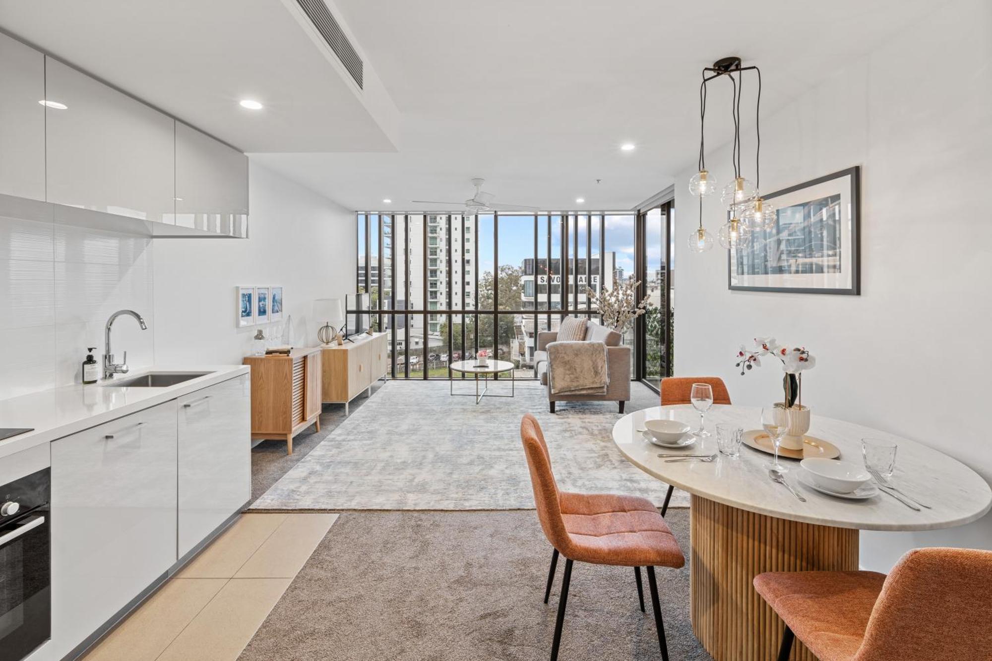 Hearty Milton Apartments Brisbane Eksteriør billede