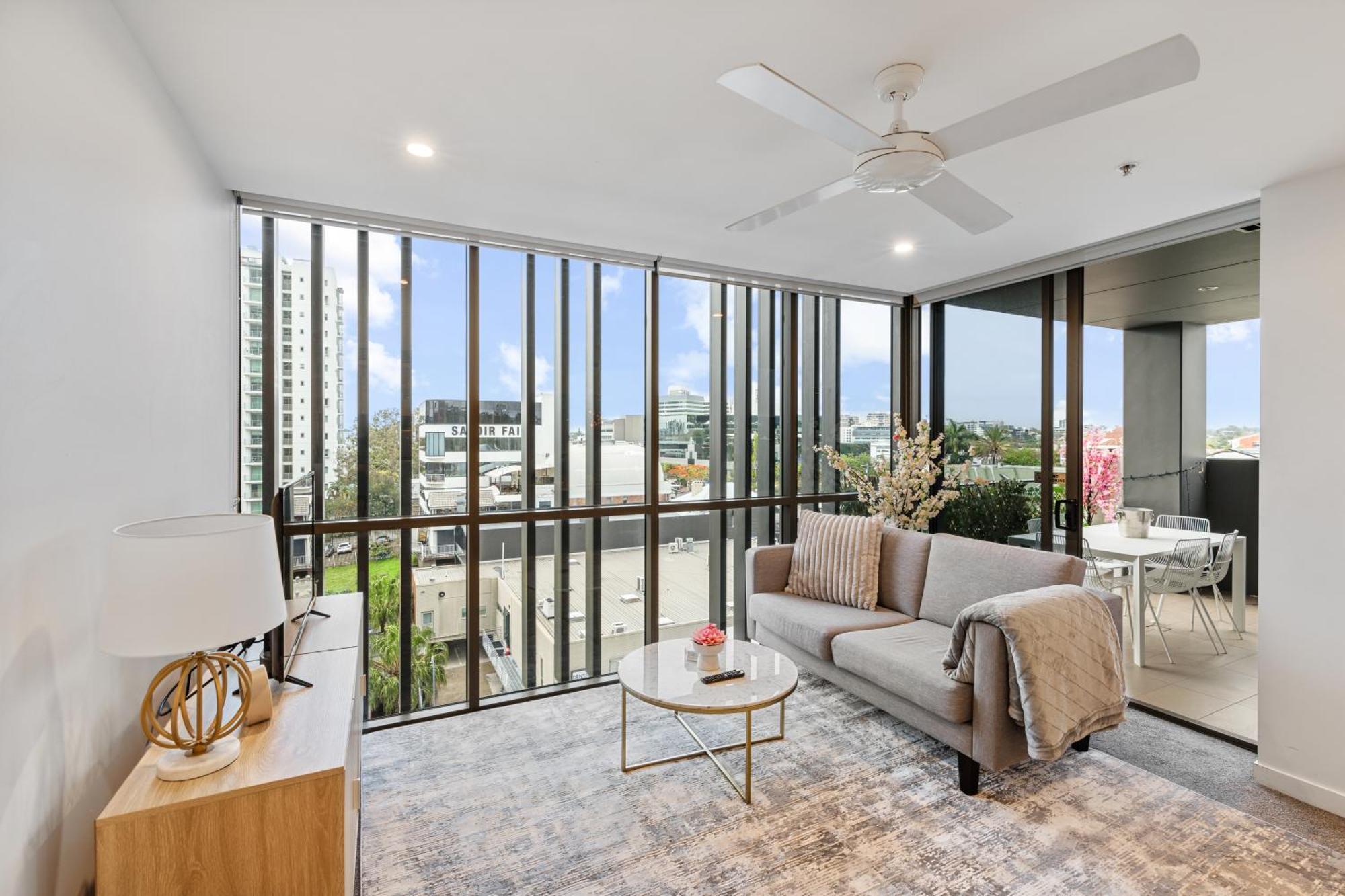 Hearty Milton Apartments Brisbane Eksteriør billede